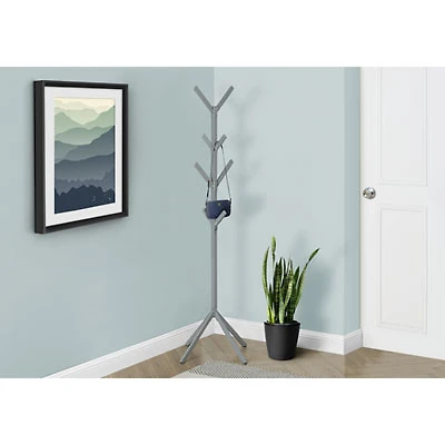 Monarch Modern 70" Metal Coat Rack
