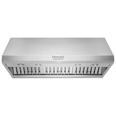 KitchenAid 48" Wall Mount Chimney Range Hood (KVWC908KSS) - Stainless Steel