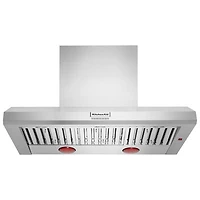 KitchenAid 48" Wall Mount Chimney Range Hood (KVWC958KSS) - Stainless Steel
