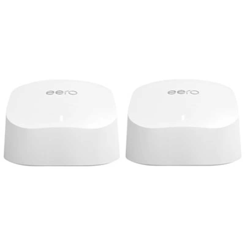 Eero 6 Whole Home Mesh Wi-Fi 6 System (B086PFYLFY) - 2 Pack