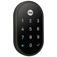 Google Nest x Yale Wi-Fi Smart Lock With Nest Connect - Black Suede