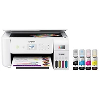 Epson EcoTank ET-2800 Wireless All-In-One Supertank Inkjet Printer - White