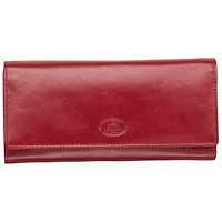 Mancini Equestrian2 RFID Genuine Leather Tri-fold Wing Wallet