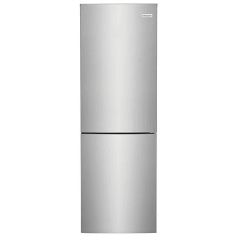 Frigidaire 24" 11.5 Cu Ft Bottom Freezer Refrigerator with LED Lighting (FRBG1224AV) -Stainless Steel