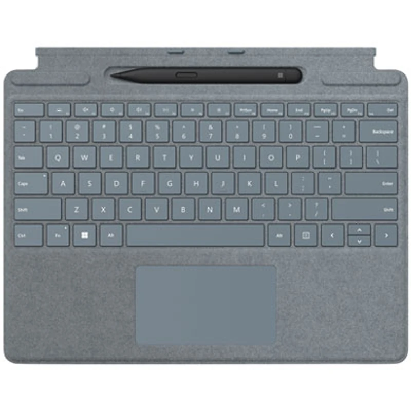 Microsoft Surface Pro Signature Keyboard with Slim Pen 2 - Ice Blue - English