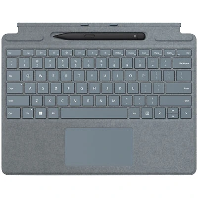 Microsoft Surface Pro Signature Keyboard with Slim Pen 2 - Ice Blue - English
