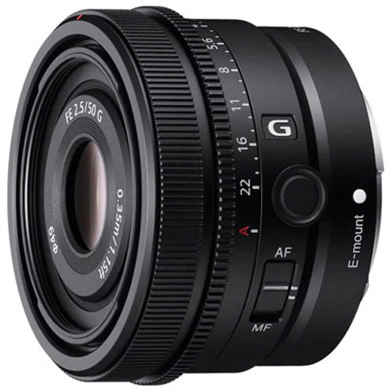 Open Box - Sony FE 50mm f/2.5 AF Full-Frame Prime G Lens - Black