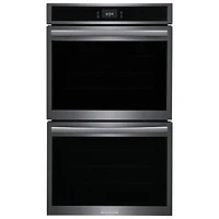 Frigidaire Gallery 30" 10.6 Cu. Ft. Double Electric Wall Oven (GCWD3067AD) - Black Stainless