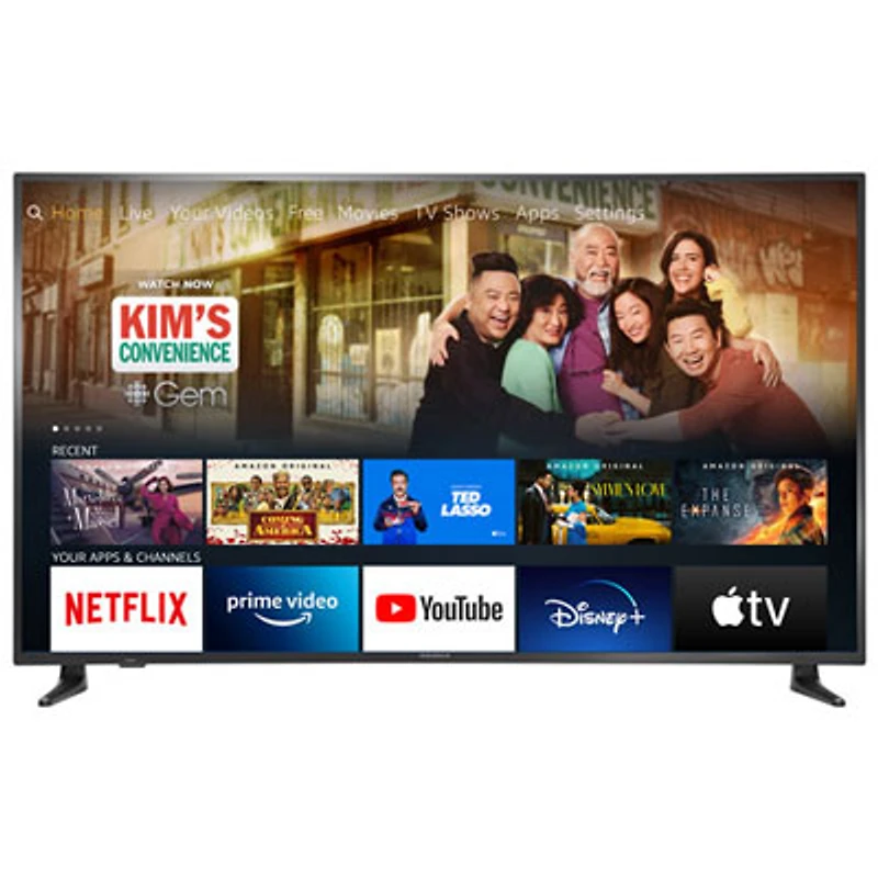 Open Box - Insignia 65" 4K UHD HDR LCD Smart TV (NS-65DF710CA21) - Fire TV Edition - 2020 - Only at Best Buy