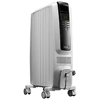 Delonghi Dragon Oil Filled Heater - Ice White