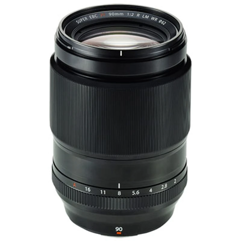 Fujifilm Fujinon XF90mm f/2.0 R LM WR Telephoto Zoom Lens - Black