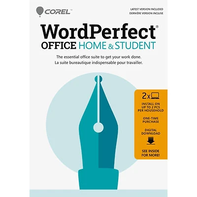 Corel WordPerfect Office Home & Student (PC) - Digital Download
