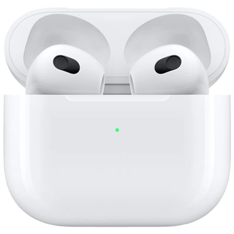 Apple AirPods (3rd generation) In-Ear True Wireless Earbuds with MagSafe Charging Case - White