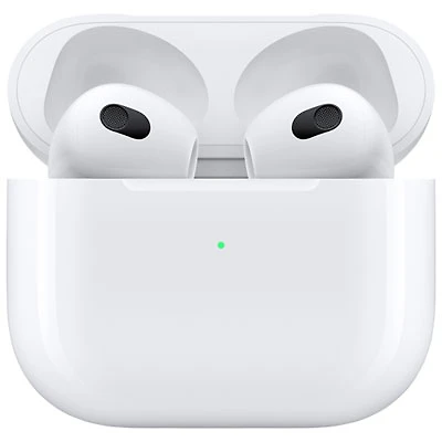 Apple AirPods (3rd generation) In-Ear True Wireless Earbuds with MagSafe Charging Case - White