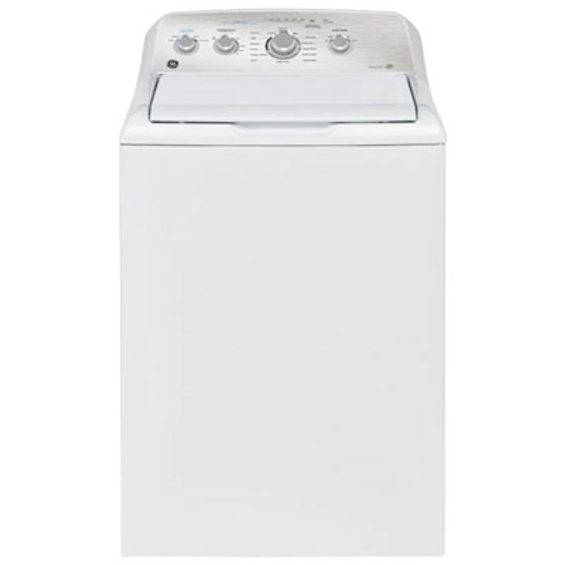 GE 4.9 Cu. Ft. High Efficiency Top Load Washer (GTW451BMRWS) - White - Open Box - Perfect Condition