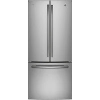 GE 30" 21 Cu. Ft. French Door Refrigerator with Water Dispenser (PNE21NYRKFS) - Stainless Steel