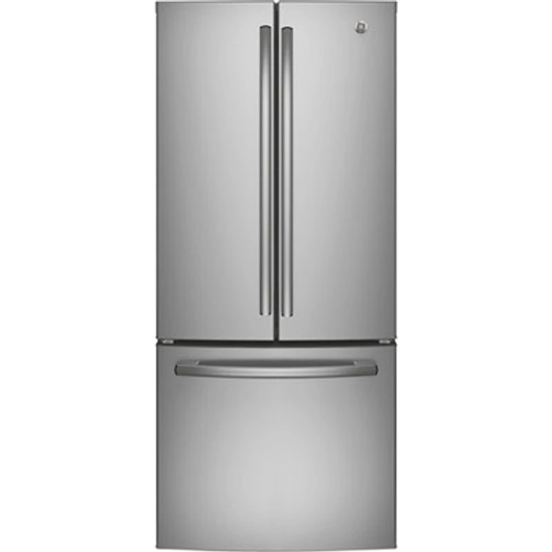 GE 30" 21 Cu. Ft. French Door Refrigerator (GNE21DYRKFS) - Stainless Steel