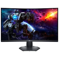 Open Box - Dell 31.5" 1440p WQHD 165Hz 2ms GTG Curved VA LED FreeSync Gaming Monitor (S3222DGM) - Black
