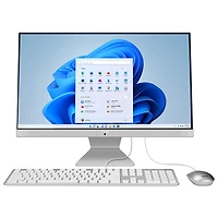 ASUS All-in-One PC - White (Intel Pentium Gold 7505/512GB SSD/8GB RAM) - Only at Best Buy