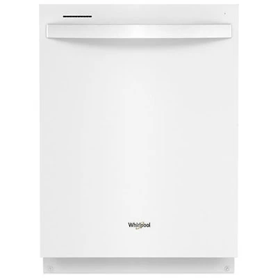 Whirlpool 24" 47dB Built-In Dishwasher (WDT750SAKW) - White - Open Box - Perfect Condition