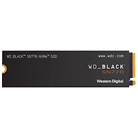 WD_BLACK SN770 500GB NVMe PCI-e Internal Solid State Drive (WDBBDL5000ANC-WRSN)