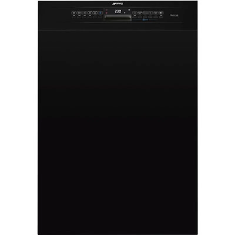 Smeg 24" 48dB Built-In Dishwasher with Third Rack (LSPU8643BL) - Black