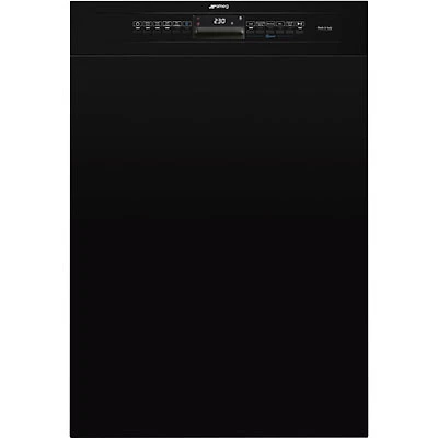 Smeg 24" 48dB Built-In Dishwasher with Third Rack (LSPU8643BL) - Black