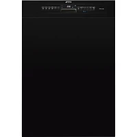 Smeg 24" 48dB Built-In Dishwasher with Third Rack (LSPU8643BL) - Black