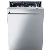 Smeg 24" 48dB Built-In Dishwasher with Third Rack (STU8623X) - Stainless Steel