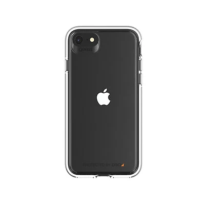 Gear4 Crystal Palace Fitted Soft Shell Case for iPhone SE (3rd/2nd Gen) - Clear