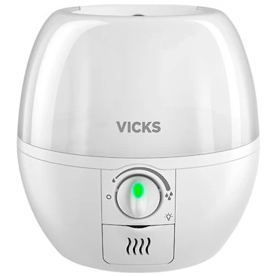 Vicks Sleepytime 3-In-1 Ultrasonic Cool Mist Humidifier - White