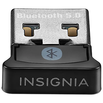 Insignia USB Bluetooth 5.0 Adapter (NS-PA3BT5A2B22-C) - Black - Only at Best Buy