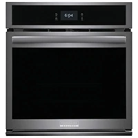 Frigidaire Gallery 27" 3.8 CU. Ft Combination Electric Wall Oven (GCWS2767AD) - Black Stainless Steel