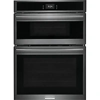 Frigidaire Gallery 30" 5.3 Cu. Ft. True Convection Electric Wall Oven (GCWM3067AD) - Black Stainless