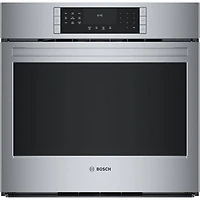 Bosch 30" 4.6 Cu. Ft. True Convection Electric Wall Oven (HBL8454UC) - Stainless Steel