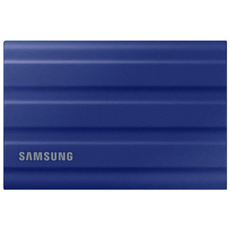 Samsung T7 Shield 1TB USB 3.2 External Solid State Drive (MU-PE1T0R/AM) - Blue