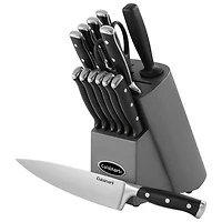 Cuisinart 15-Piece Knife Block Set (TRC-15BC)