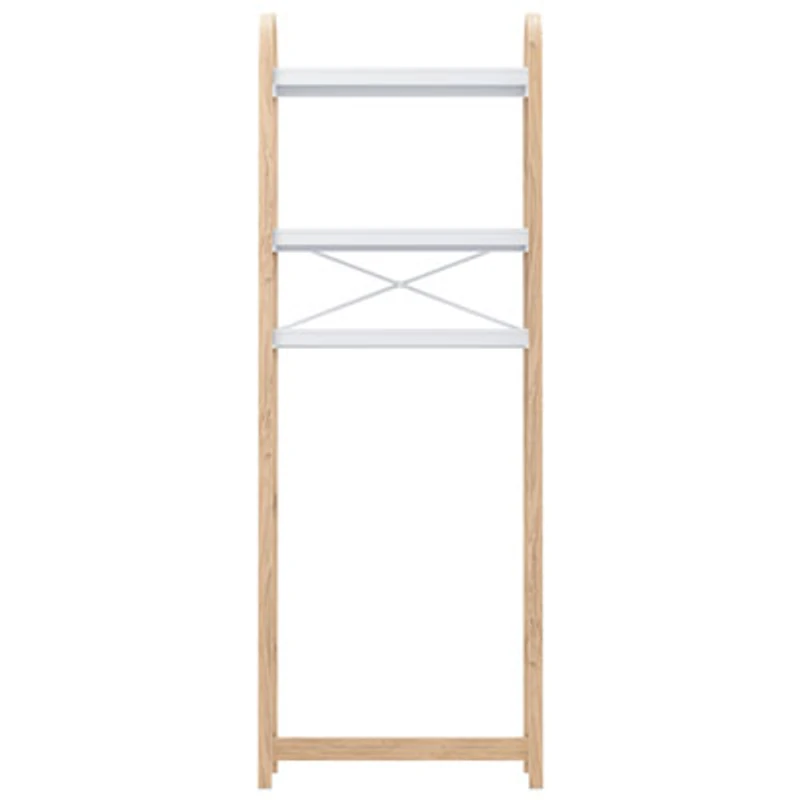 Umbra Bellwood 3-Shelf Over The Toilet Shelf - Wht/Natural