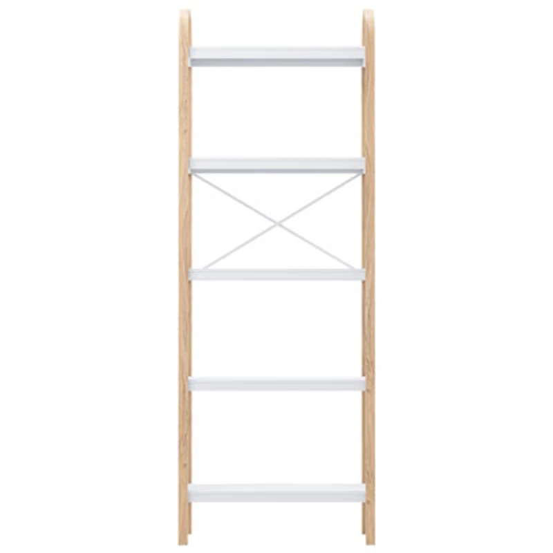 Umbra Bellwood 67" 5-Shelf Freestanding Shelf - White/Natural