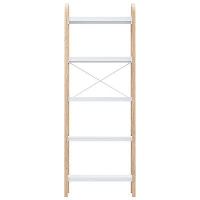 Umbra Bellwood 67" 5-Shelf Freestanding Shelf - White/Natural