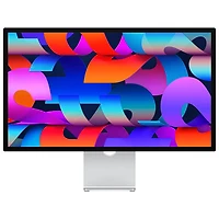 Apple Studio Display 27" 5K Retina Standard Glass Tilt-Adjustable Monitor (MYJG3VC/A) - Silver