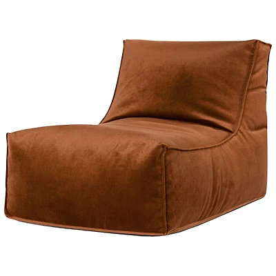 Rock Velvet Bean Bag Chair - Copper
