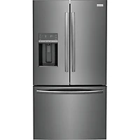 Frigidaire Gallery 36" French Door Refrigerator w/ Water/Ice Dispenser (GRFS2853AD) -Black Stainless