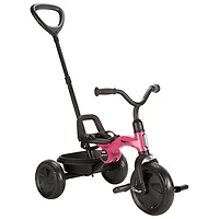 Joovy Tricycoo 9" Kids Push/Pedal Tricycle - Pink Crush