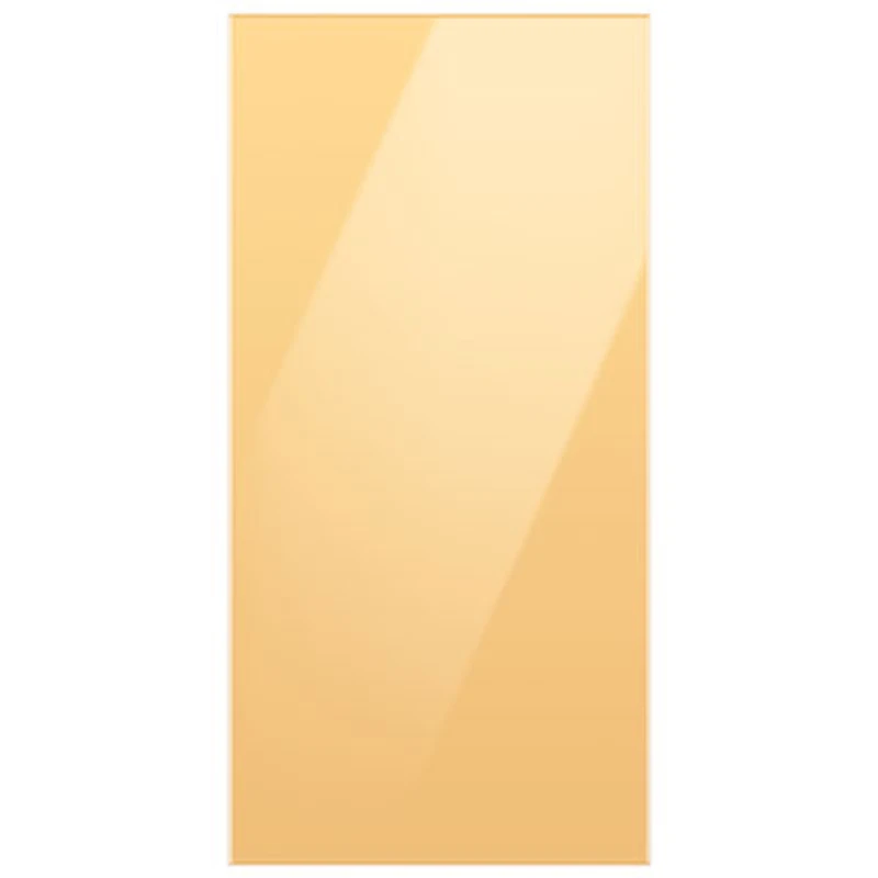 Samsung Panel for BESPOKE 4-Door French Refrigerator - Top Panel - Sunrise Yellow Glass