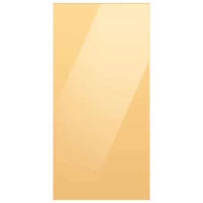 Samsung Panel for BESPOKE 4-Door French Refrigerator - Top Panel - Sunrise Yellow Glass