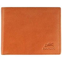 Mancini Bellagio RFID Genuine Leather Bi-fold Wing Wallet