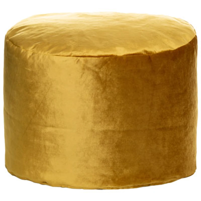 Gouchee Home Eclipse Velvet Polyester Pouf