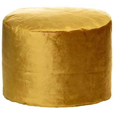 Gouchee Home Eclipse Velvet Polyester Pouf