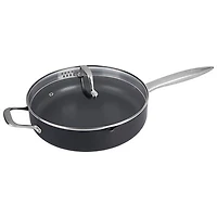 Zyliss 11" Aluminium Saute Pan - Black/Silver